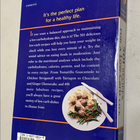 501 Recipes for a Low-Carb Life Cookbook - Picture 2 of 2